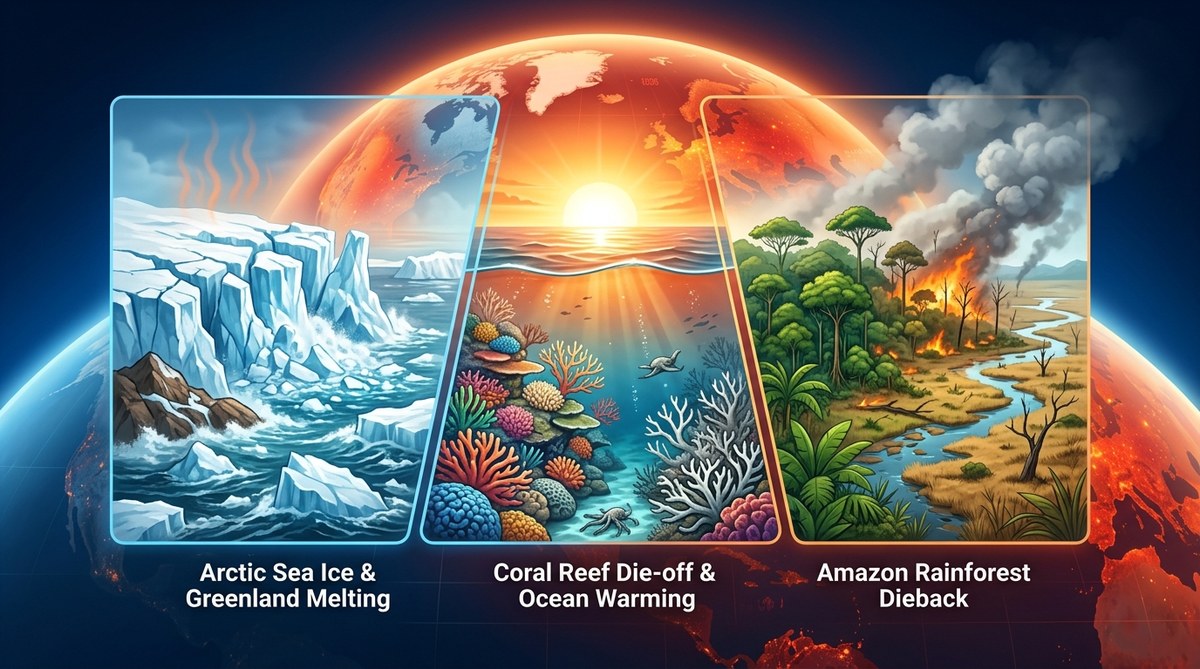 3 Climate Tipping Points We're Dangerously Close to in 2026